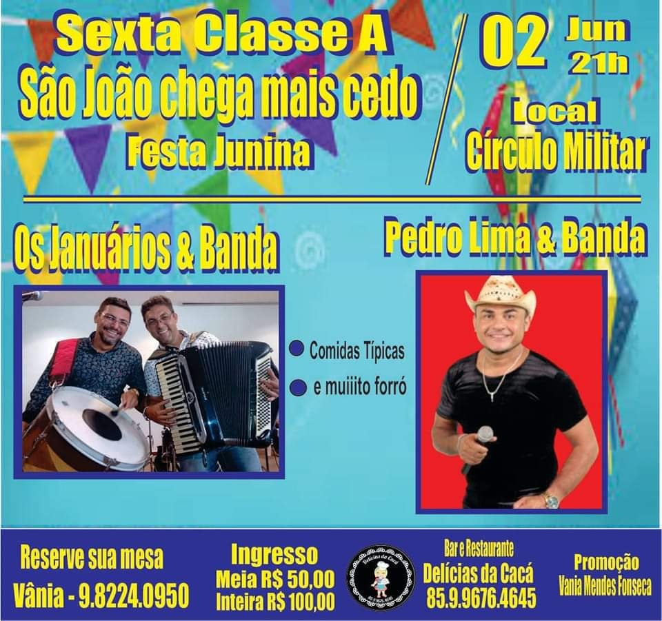 Sexta Classe A Festa Junina C Rculo Militar De Fortaleza